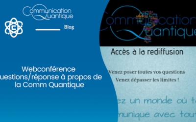 [VIDÉO] Webconférence sur questions/réponses à propos de la Comm Quantique