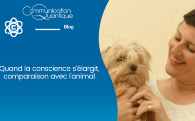 Quand la conscience s’élargit, comparaison avec l’animal