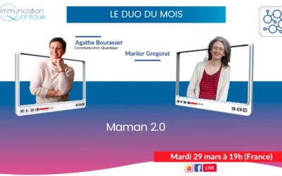 Duo du mois avec Marilor Gregorat : Maman 2.0